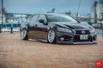 Lexus GS350 X Work on Vossen Wheels (VFS1) 2017 года (JP)